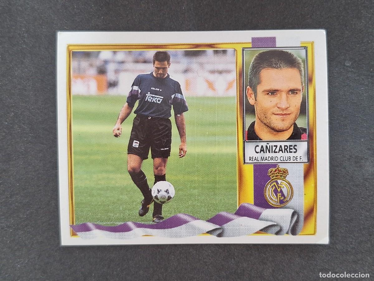 Cromos de Futebol: L3 CA&Ntilde;IZARES REAL MADRID LIGA ESTE 1995 1996 95 96 NUNCA PEGADO SIN PEGAR