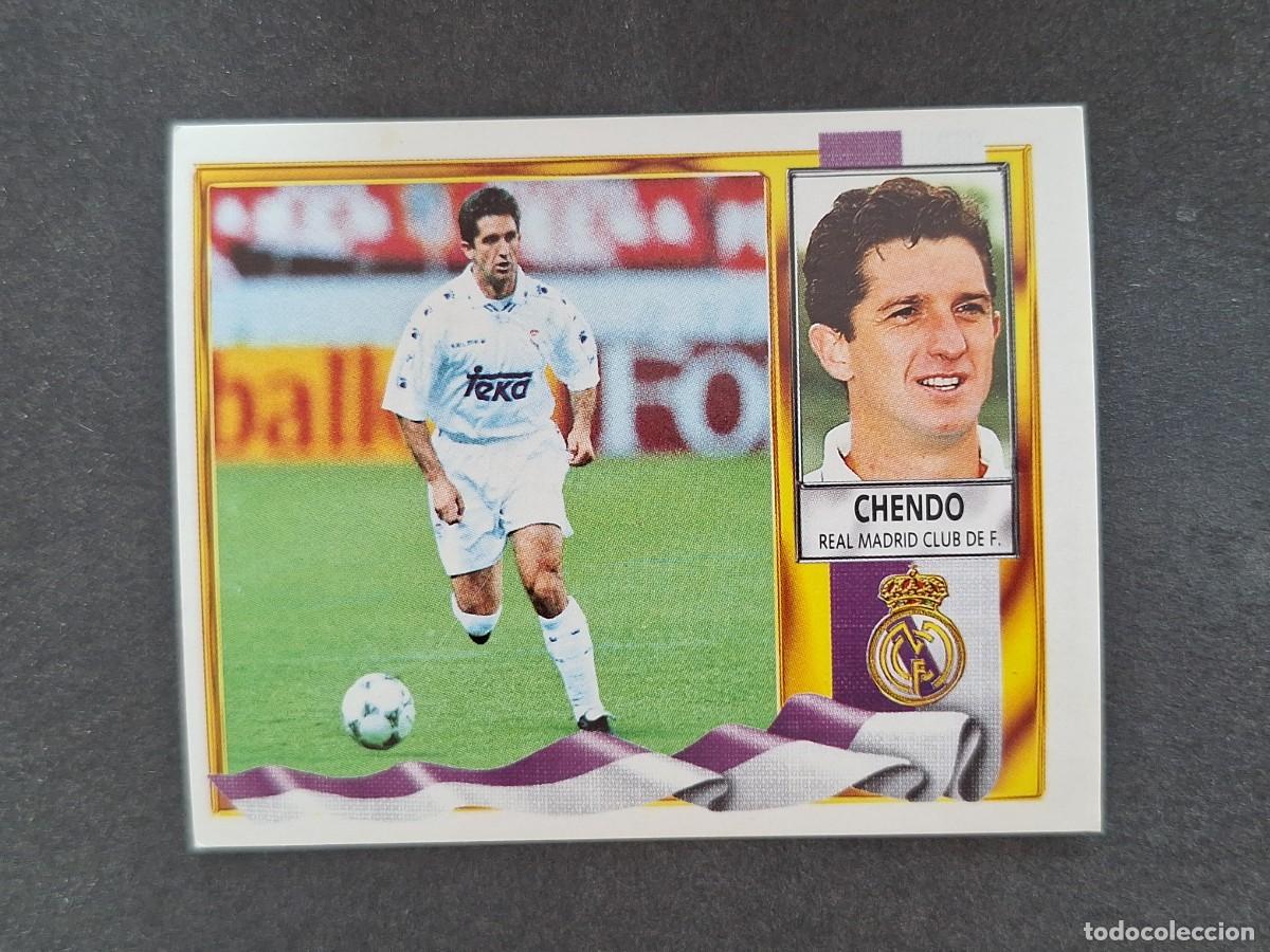 Cromos de Futebol: L3 CHENDO REAL MADRID LIGA ESTE 1995 1996 95 96 NUNCA PEGADO SIN PEGAR