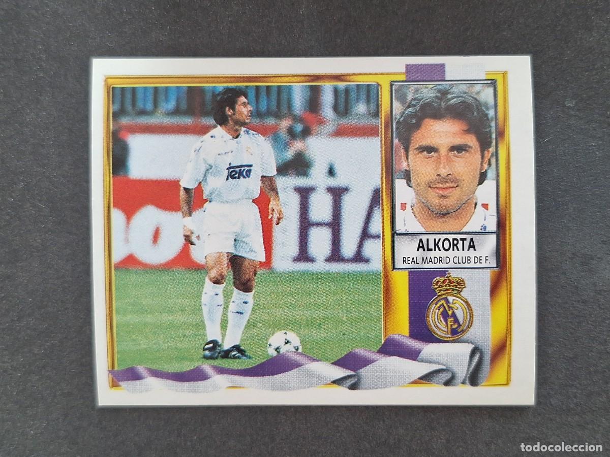 Cromos de Futebol: L3 ALKORTA REAL MADRID LIGA ESTE 1995 1996 95 96 NUNCA PEGADO SIN PEGAR