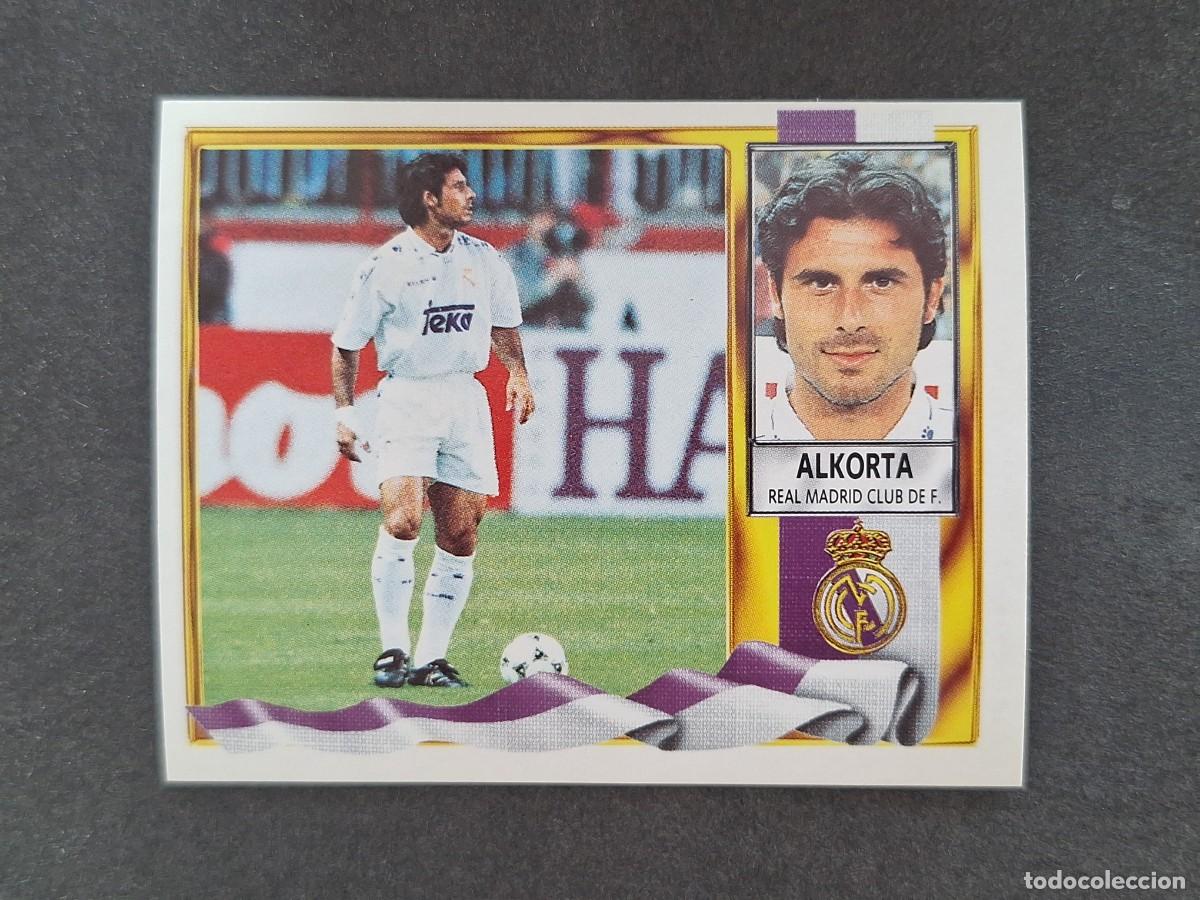 Cromos de Futebol: L3 ALKORTA REAL MADRID LIGA ESTE 1995 1996 95 96 NUNCA PEGADO SIN PEGAR