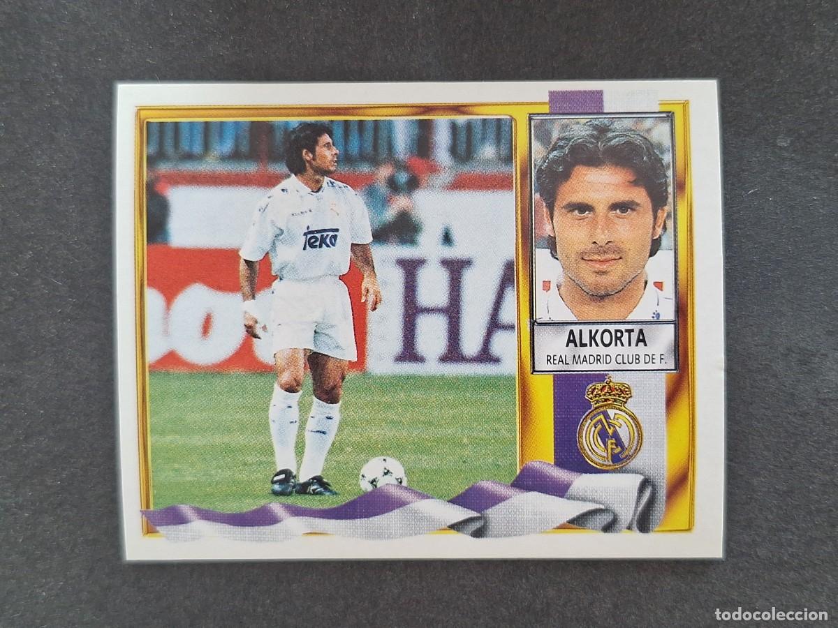 Cromos de Futebol: L3 ALKORTA REAL MADRID LIGA ESTE 1995 1996 95 96 NUNCA PEGADO SIN PEGAR