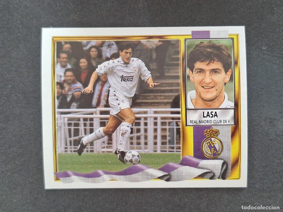 Cromos de Futebol: L3 LASA REAL MADRID LIGA ESTE 1995 1996 95 96 NUNCA PEGADO SIN PEGAR
