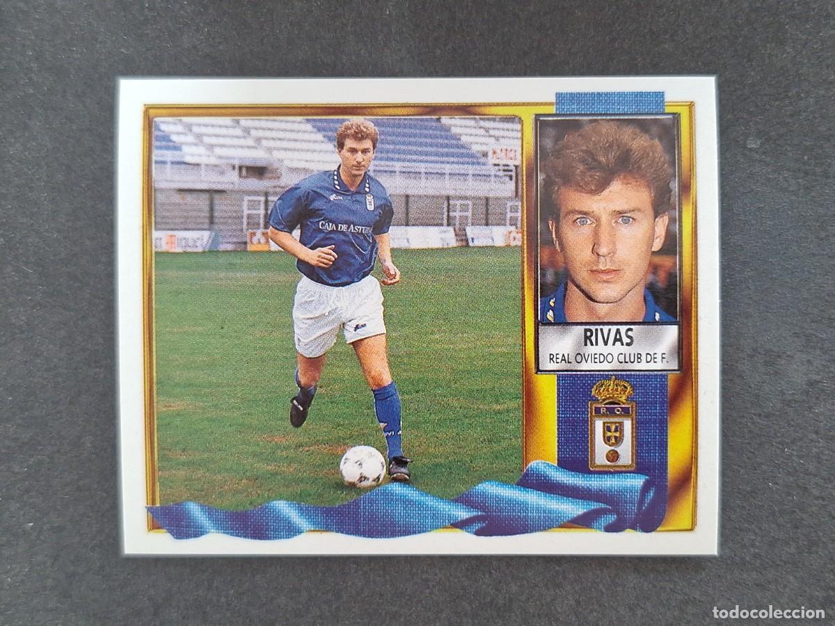 Cromos de f&uacute;tbol: L3 RIVAS REAL OVIEDO LIGA ESTE 1995 1996 95 96 NUNCA PEGADO SIN PEGAR