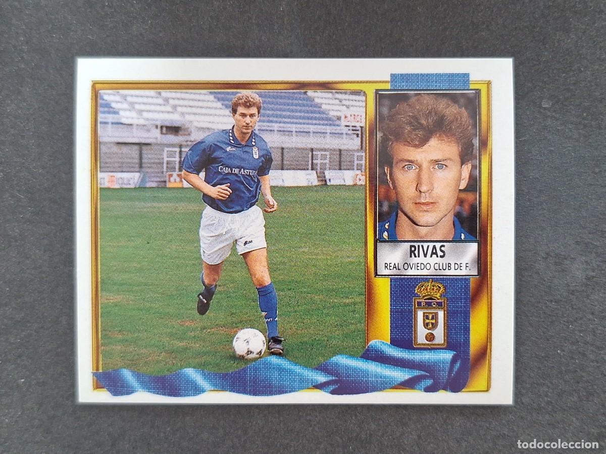 Cromos de f&uacute;tbol: L3 RIVAS REAL OVIEDO LIGA ESTE 1995 1996 95 96 NUNCA PEGADO SIN PEGAR