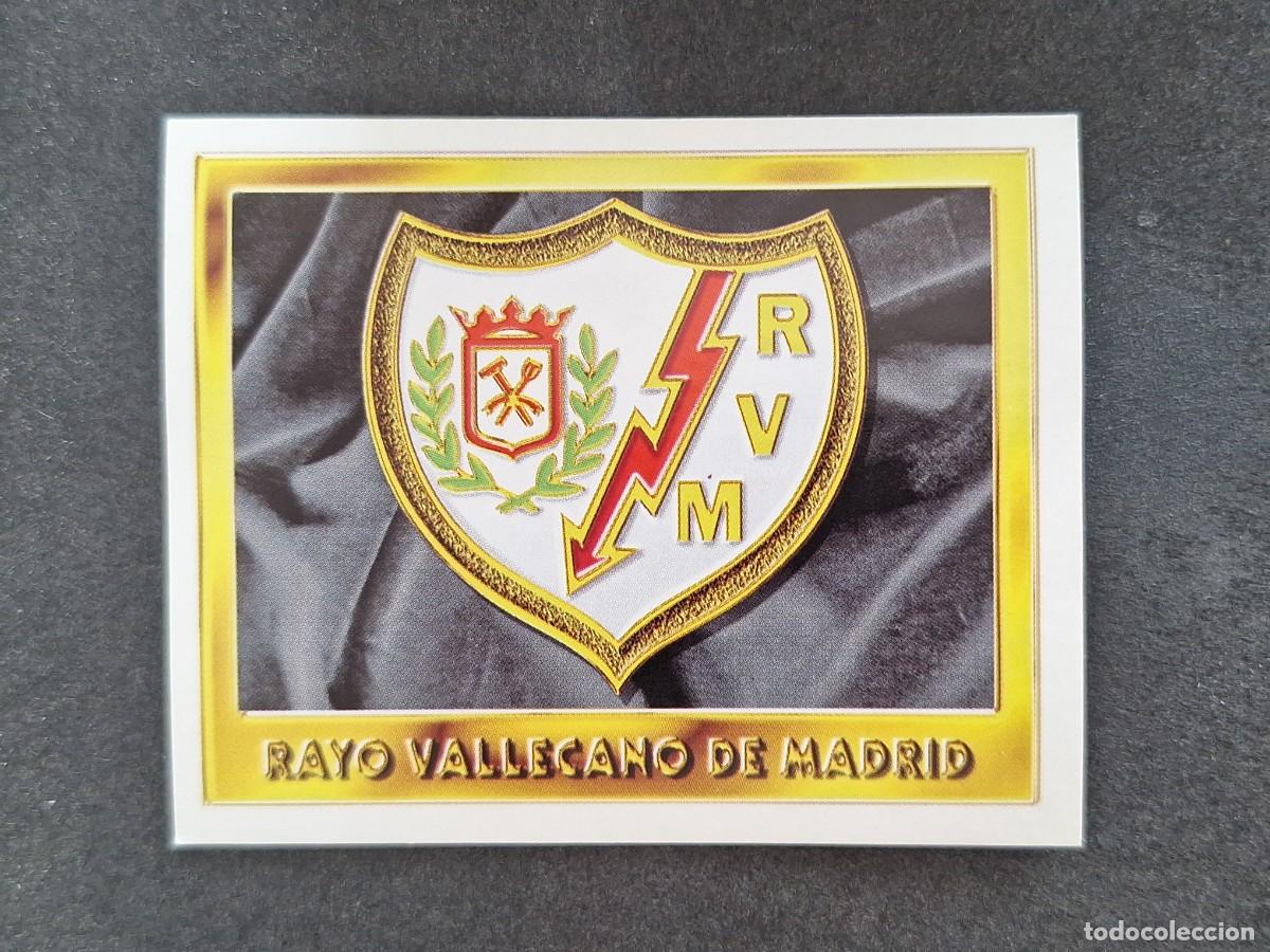 Cromos de f&uacute;tbol: L3 ESCUDO RAYO VALLECANO LIGA ESTE 1995 1996 95 96 NUNCA PEGADO SIN PEGAR