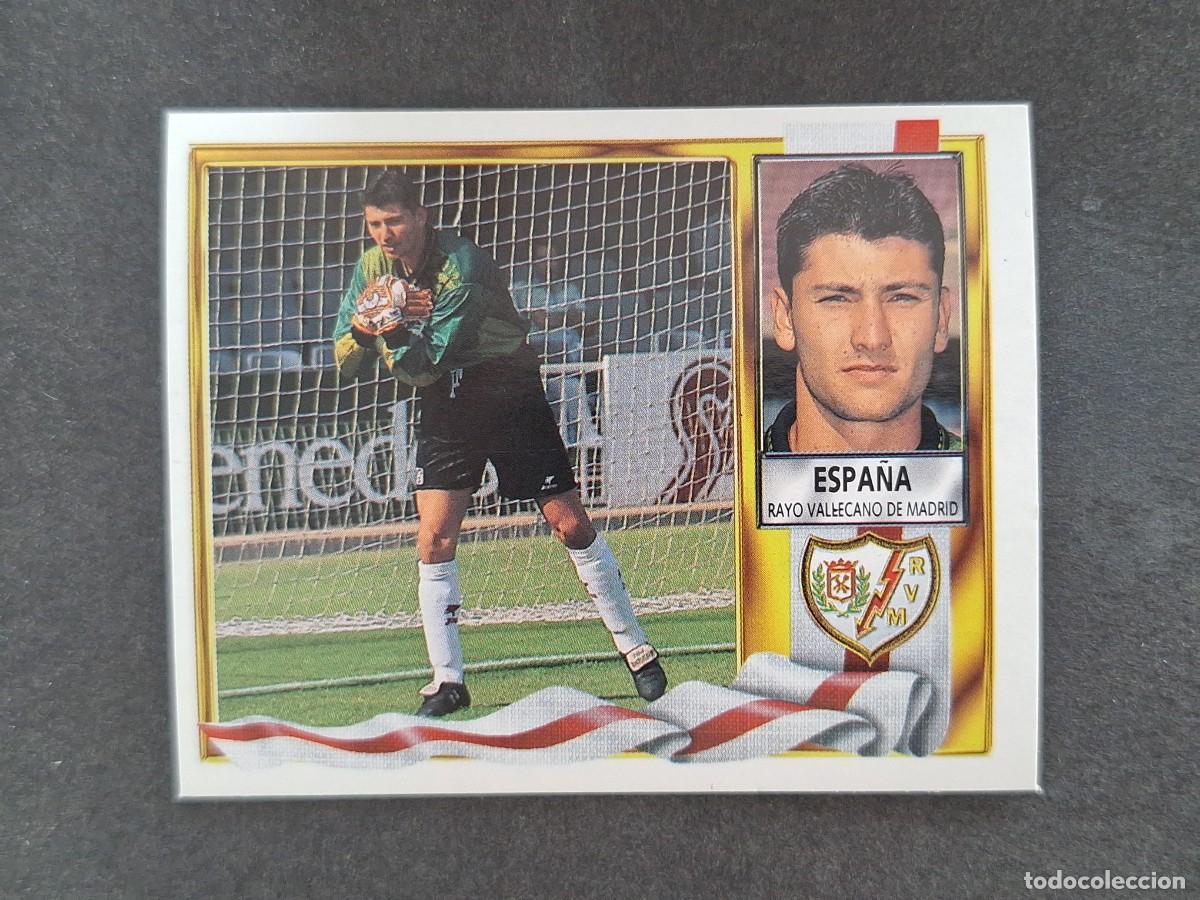 Fu&szlig;ball-Sticker: L3 ESPA&Ntilde;A RAYO VALLECANO LIGA ESTE 1995 1996 95 96 NUNCA PEGADO SIN PEGAR