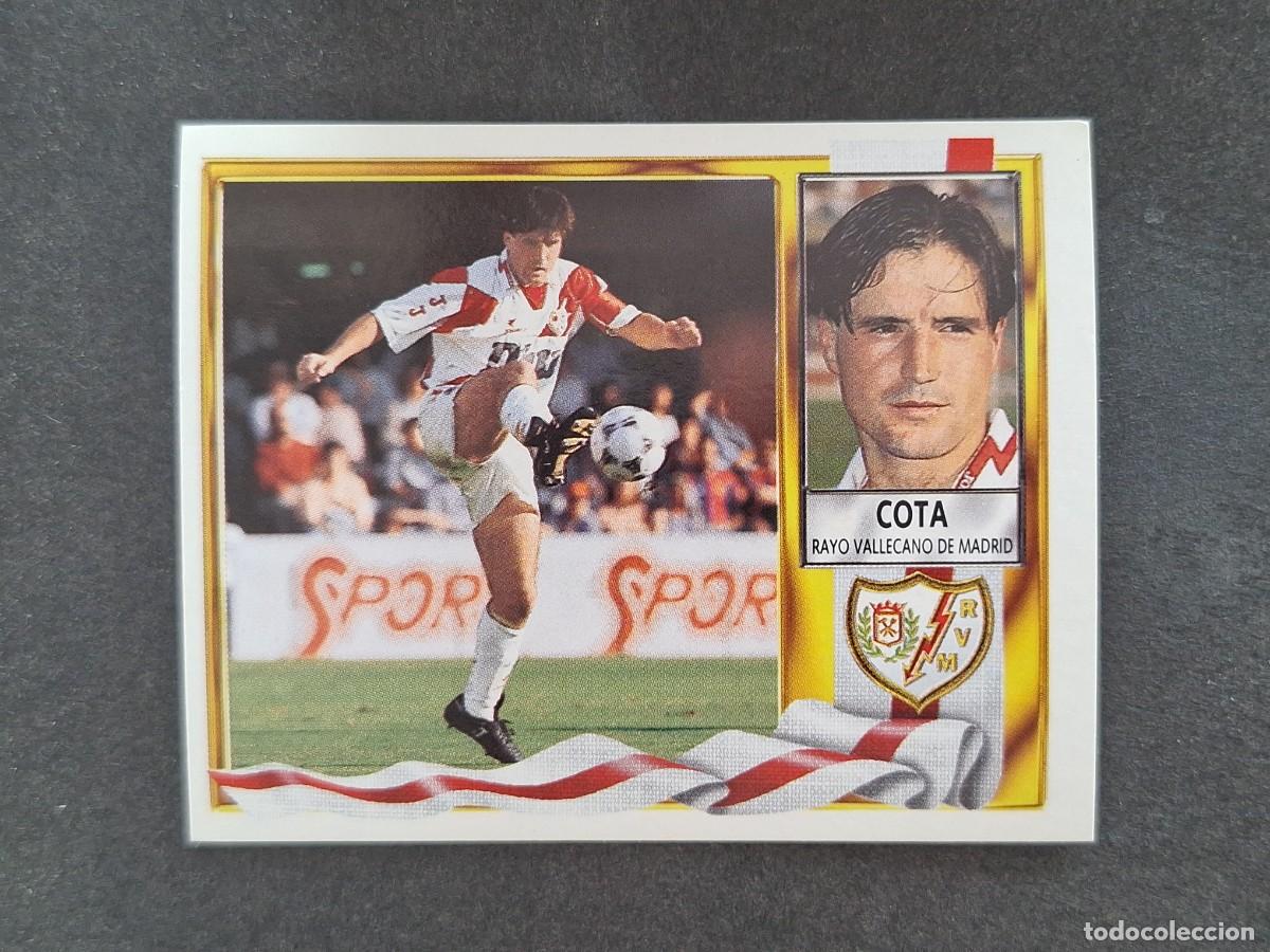 Fu&szlig;ball-Sticker: L3 COTA RAYO VALLECANO LIGA ESTE 1995 1996 95 96 NUNCA PEGADO SIN PEGAR