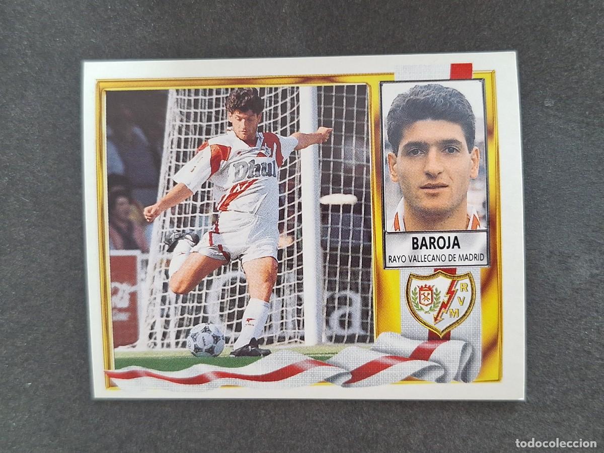 Cartes &agrave; collectionner de Football: L3 BAROJA RAYO VALLECANO LIGA ESTE 1995 1996 95 96 NUNCA PEGADO SIN PEGAR