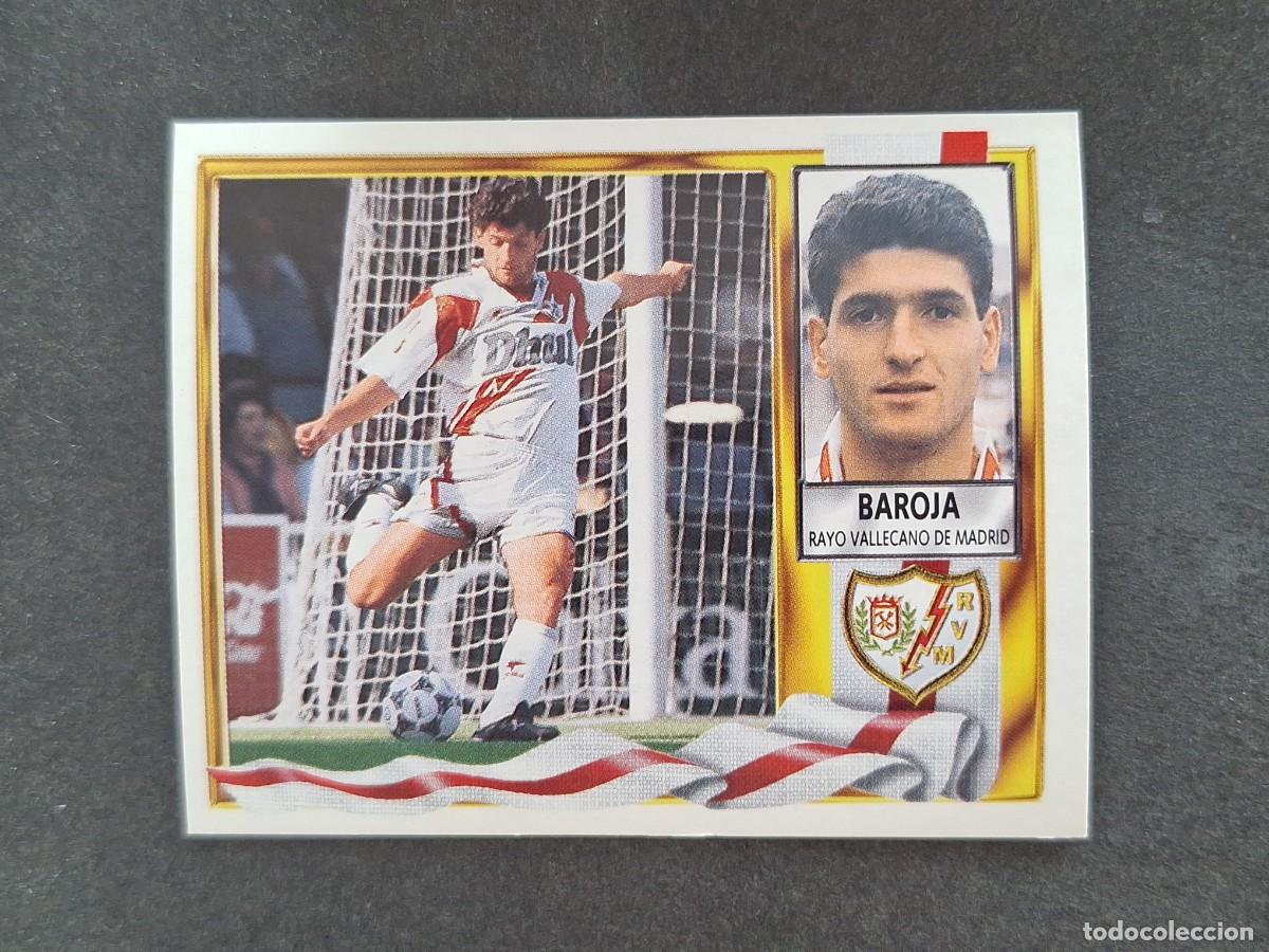 Cartes &agrave; collectionner de Football: L3 BAROJA RAYO VALLECANO LIGA ESTE 1995 1996 95 96 NUNCA PEGADO SIN PEGAR