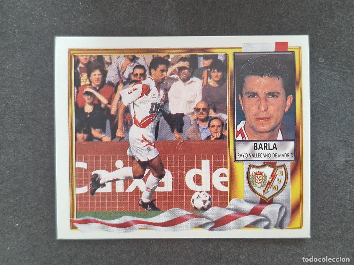 Cromos de f&uacute;tbol: L3 BARLA RAYO VALLECANO LIGA ESTE 1995 1996 95 96 NUNCA PEGADO SIN PEGAR