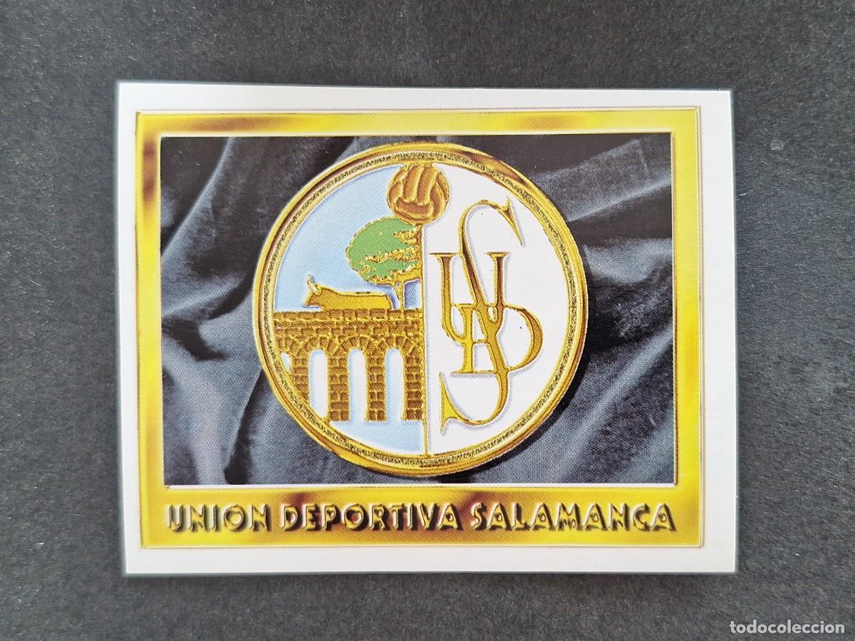 Cromos de f&uacute;tbol: L3 ESCUDO U. D. SALAMANCA LIGA ESTE 1995 1996 95 96 NUNCA PEGADO SIN PEGAR