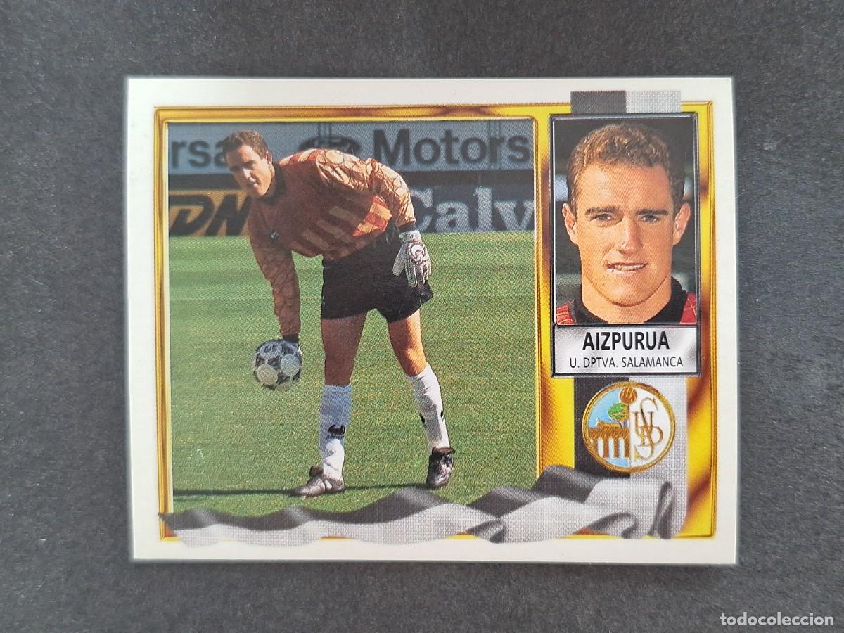 Cromos de f&uacute;tbol: L3 AIZPURUA U. D. SALAMANCA LIGA ESTE 1995 1996 95 96 NUNCA PEGADO SIN PEGAR