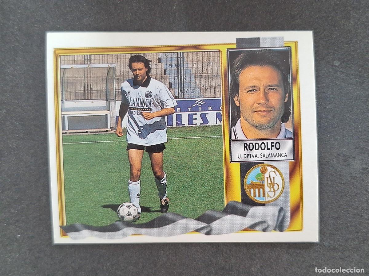 Cromos de f&uacute;tbol: L3 RODOLFO U. D. SALAMANCA LIGA ESTE 1995 1996 95 96 NUNCA PEGADO SIN PEGAR
