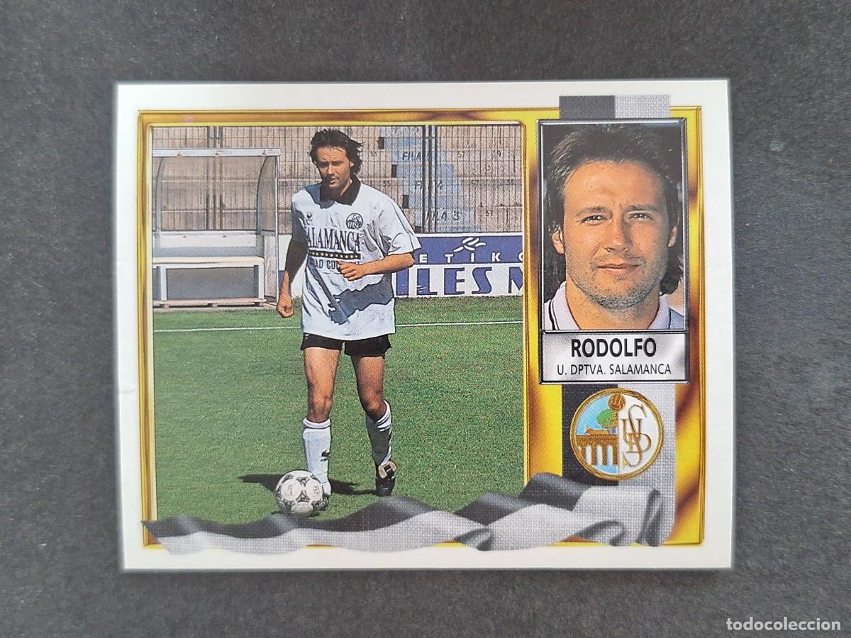 Cromos de f&uacute;tbol: L3 RODOLFO U. D. SALAMANCA LIGA ESTE 1995 1996 95 96 NUNCA PEGADO SIN PEGAR