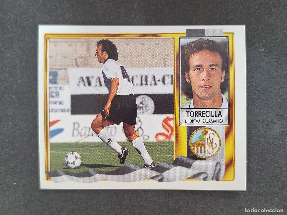 Cromos de f&uacute;tbol: L3 TORRECILLA U. D. SALAMANCA LIGA ESTE 1995 1996 95 96 NUNCA PEGADO SIN PEGAR