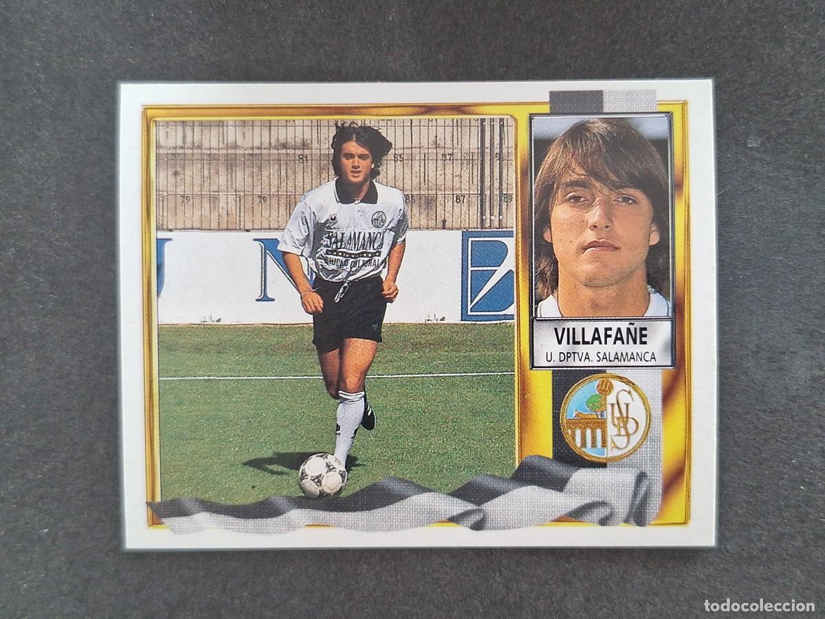 Cromos de f&uacute;tbol: L3 VILLAFA&Ntilde;E U. D. SALAMANCA LIGA ESTE 1995 1996 95 96 NUNCA PEGADO SIN PEGAR