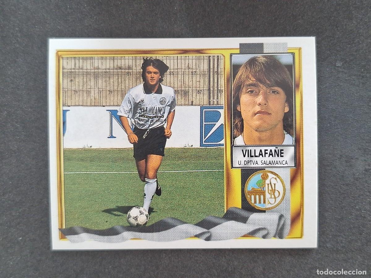 Cromos de f&uacute;tbol: L3 VILLAFA&Ntilde;E U. D. SALAMANCA LIGA ESTE 1995 1996 95 96 NUNCA PEGADO SIN PEGAR