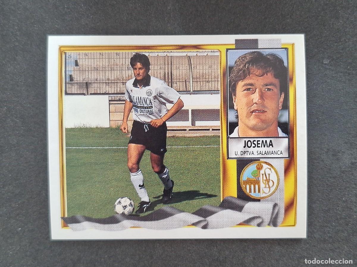 Cromos de f&uacute;tbol: L3 JOSEMA U. D. SALAMANCA LIGA ESTE 1995 1996 95 96 NUNCA PEGADO SIN PEGAR