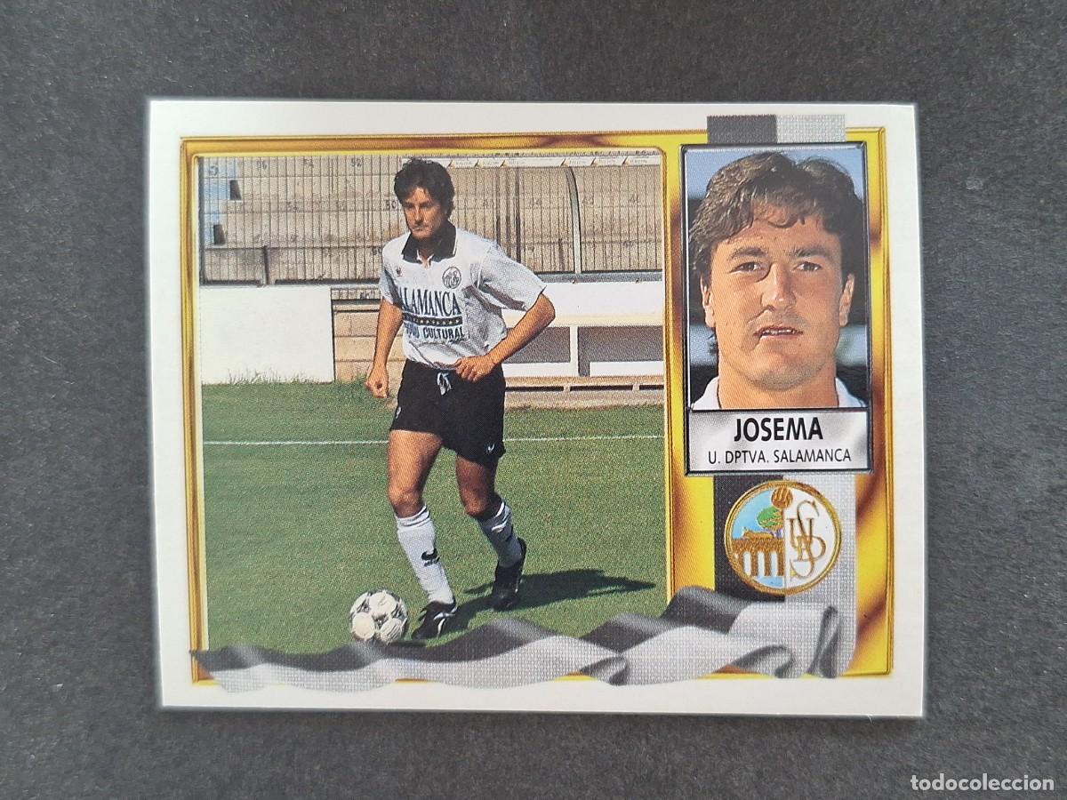 Cromos de f&uacute;tbol: L3 JOSEMA U. D. SALAMANCA LIGA ESTE 1995 1996 95 96 NUNCA PEGADO SIN PEGAR