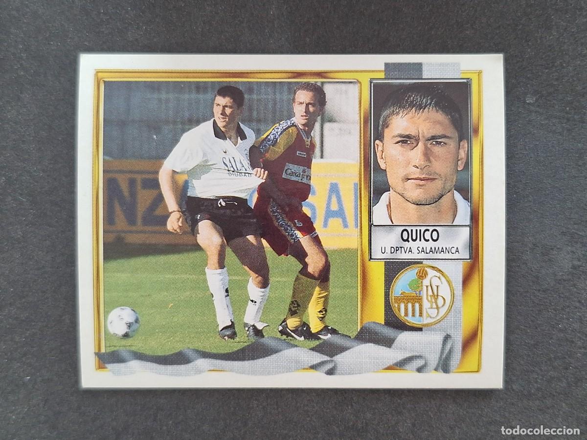 Cromos de f&uacute;tbol: L3 QUICO U. D. SALAMANCA LIGA ESTE 1995 1996 95 96 NUNCA PEGADO SIN PEGAR