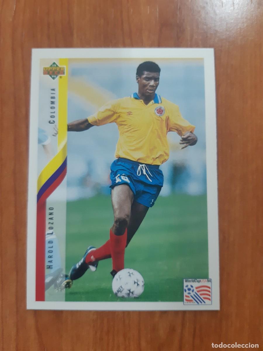 Fu&szlig;ball-Sticker: N&deg;63 HAROLD LOZANO COLOMBIA WORLD CUP USA 94 UPPER DECK 1994