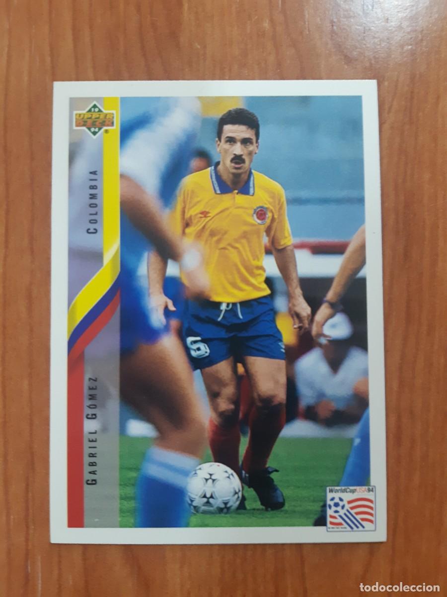 Cromos de Futebol: N&deg;59 GABRIEL G&Oacute;MEZ COLOMBIA WORLD CUP USA 94 UPPER DECK 1994