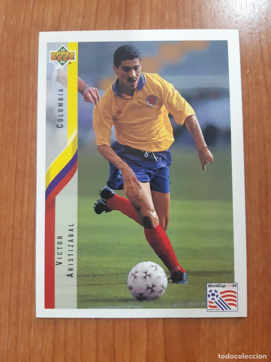 Figurine di Calcio: N&deg;53 V&Iacute;CTOR ARISTIZABAL COLOMBIA WORLD CUP USA 94 UPPER DECK 1994
