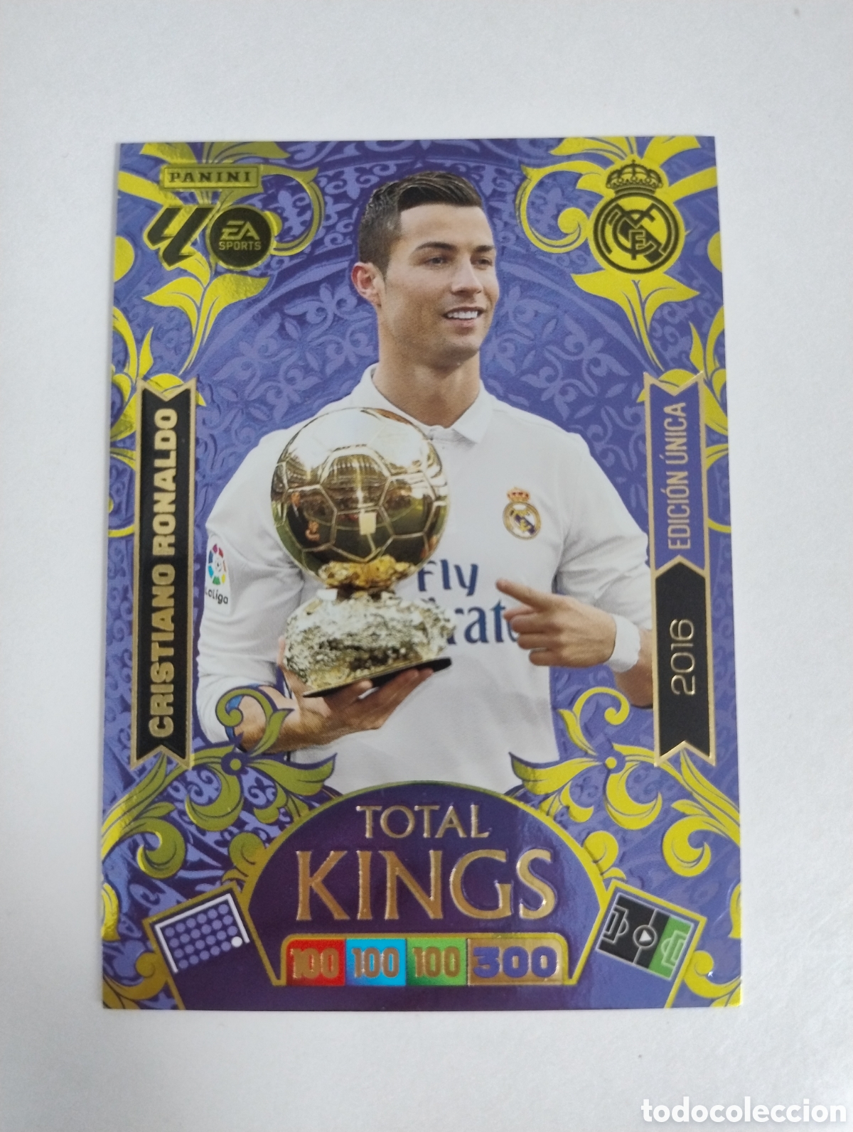 Cromos de f&uacute;tbol: Cristiano Ronaldo - Real Madrid - Adrenalyn XL Liga 2025 - 20260 Total Kings Edici&oacute;n &Uacute;nica 2016