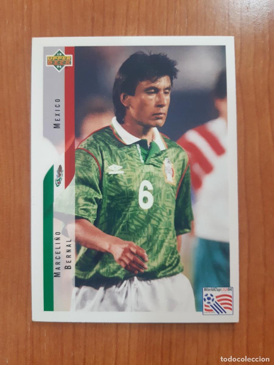 Cromos de f&uacute;tbol: N&deg;46 MARCELINO BERNAL MEXICO WORLD CUP USA 94 UPPER DECK 1994