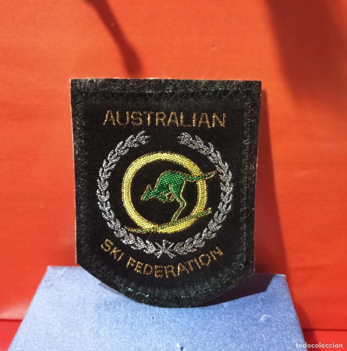 Cromos de f&uacute;tbol: AUSTRALIAN SKI FEDERATION-ESCUDO.