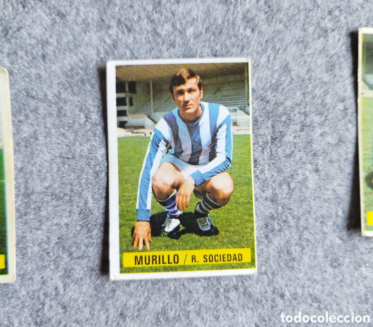 Cromos de f&uacute;tbol: SIN PEGAR MURILLO REAL SOCIEDAD 74 75 1974 1975 EDICIONES ESTE CROMO NUEVO NUNCA PEGADO