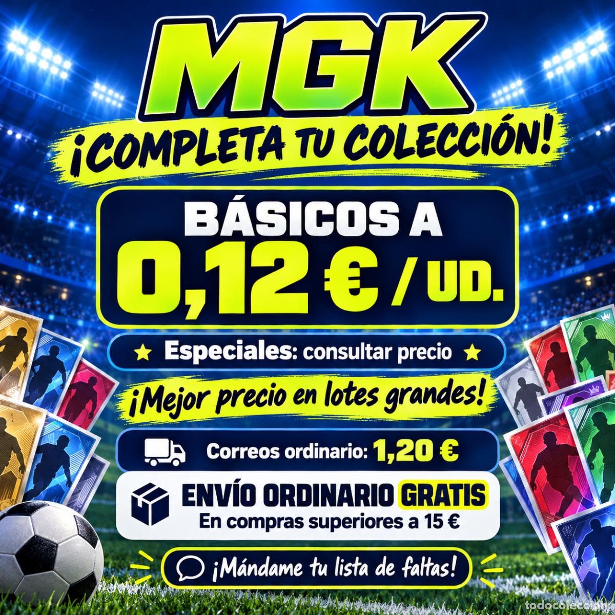 Cromos de f&uacute;tbol: Oferta!! Cromos MGK 26/27 - Foto 1