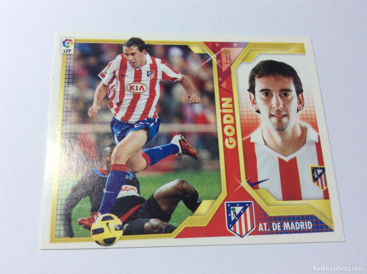 Cromos de f&uacute;tbol: God&iacute;n Atl&eacute;tico Madrid Este 2011 2012 11 12 Panini