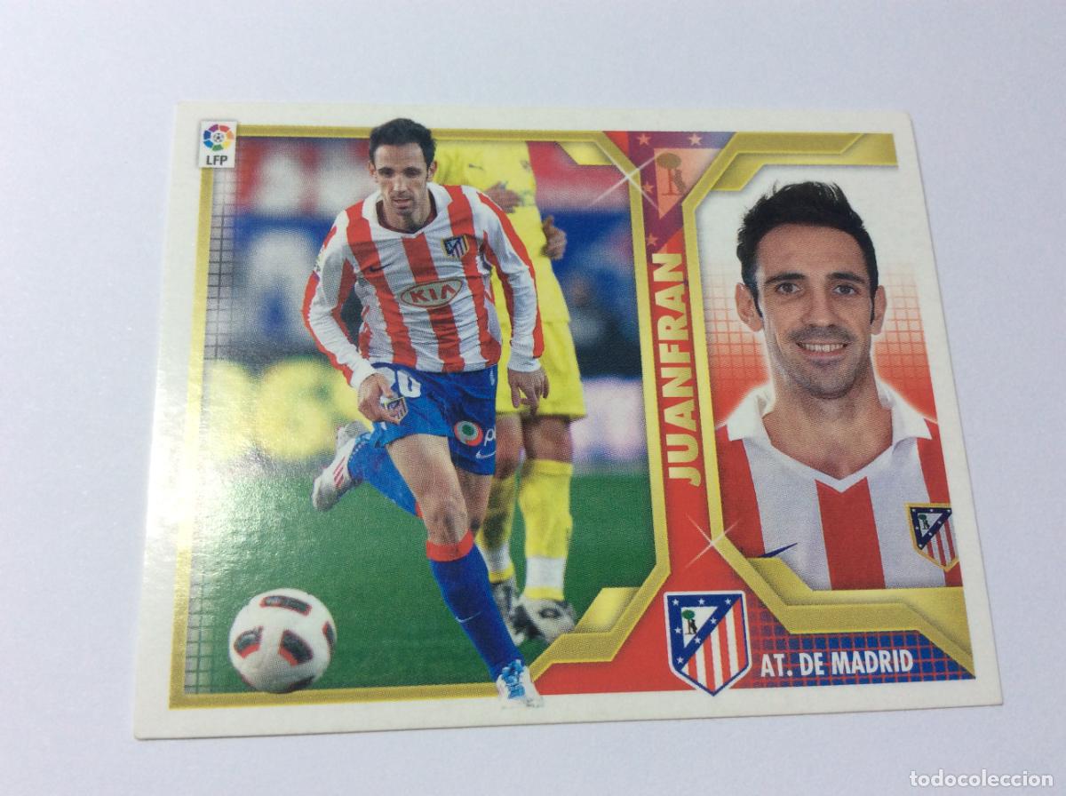 Cromos de f&uacute;tbol: Juanfran Atl&eacute;tico Madrid Este 2011 2012 11 12 Panini