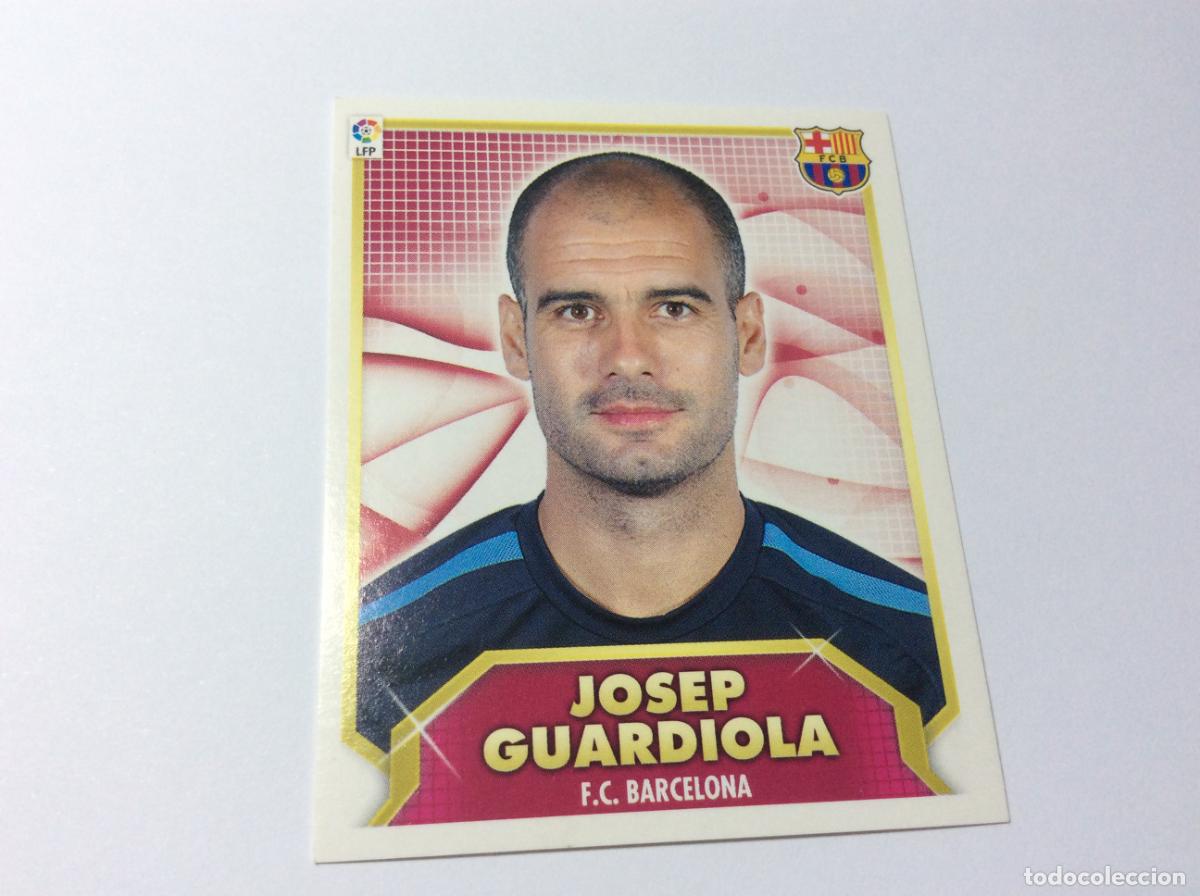 Cromos de f&uacute;tbol: Entrenador Josep Guardiola FC Barcelona Este 2011 2012 11 12 Panini