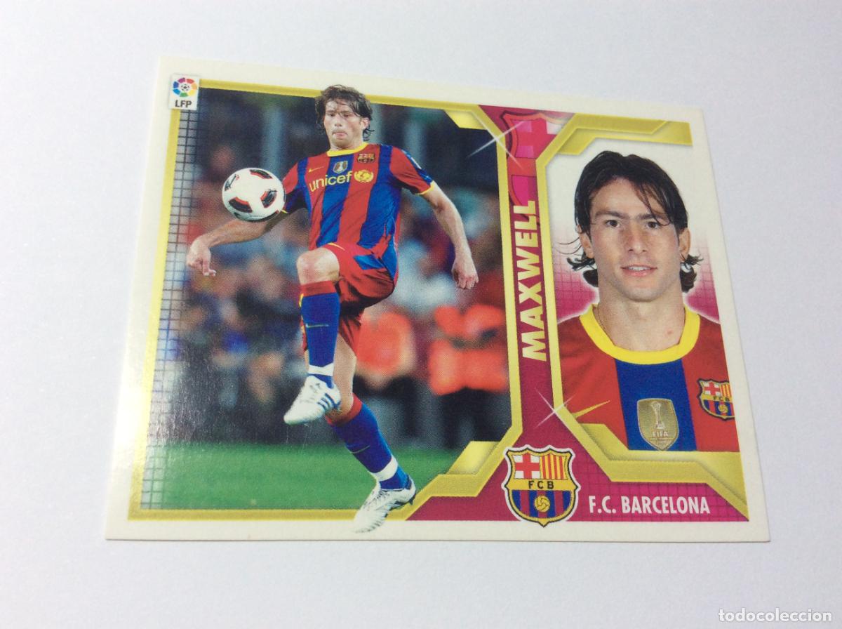 Cromos de f&uacute;tbol: Maxwell FC Barcelona Este 2011 2012 11 12 Panini