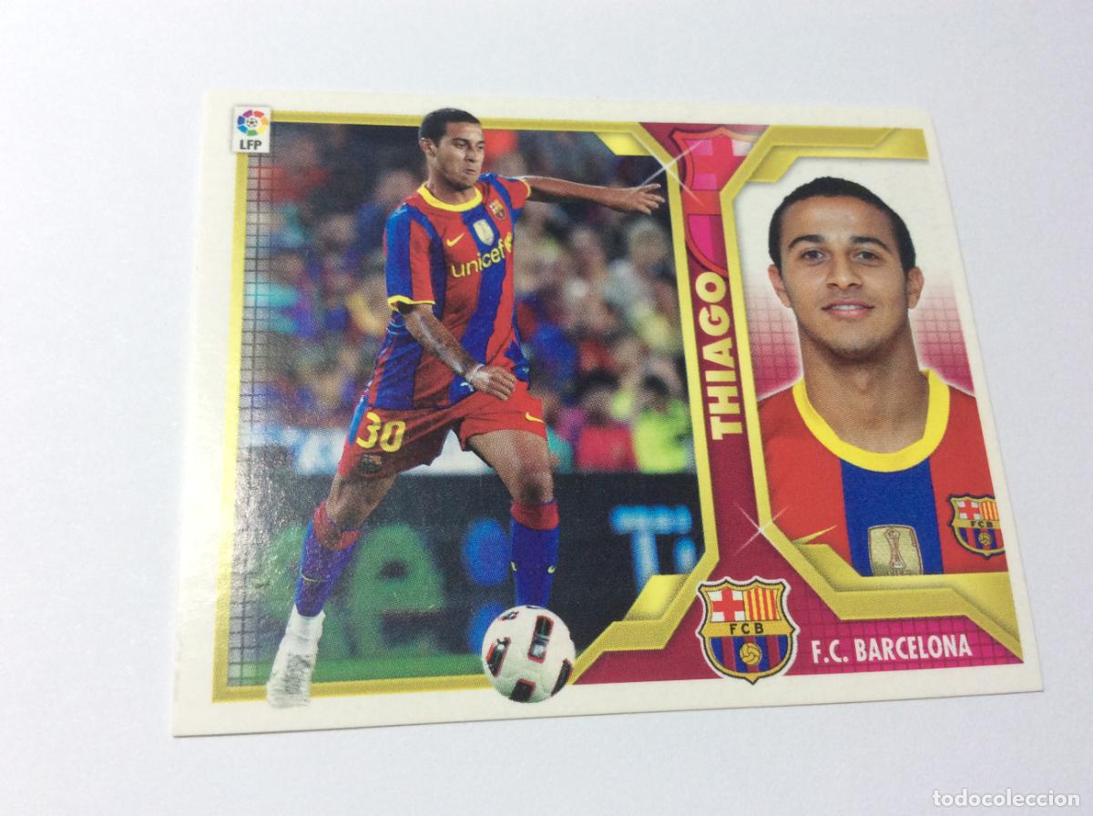 Cromos de f&uacute;tbol: Thiago FC Barcelona Este 2011 2012 11 12 Panini