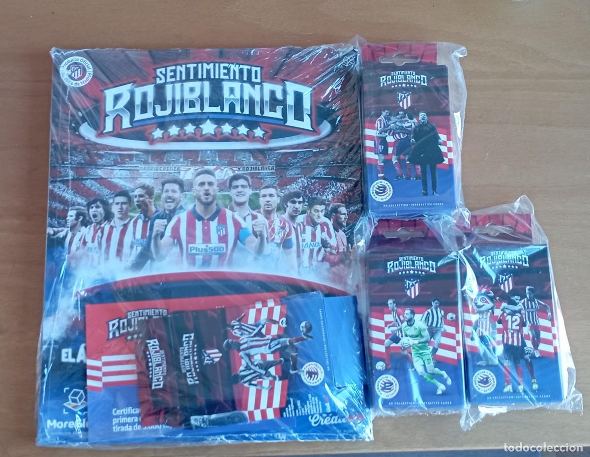 Figurine di Calcio: Album completo sentimiento Rojiblanco con los cromos sin pegar