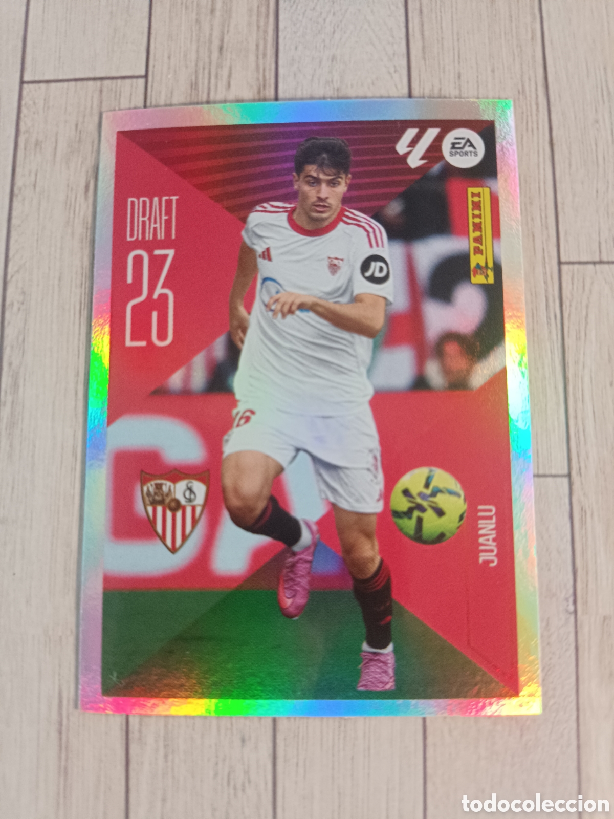 Cromos de f&uacute;tbol: 14 JUANLU SEVILLA DRAFT 23 LIGA ESTE 2026 2027 PANINI 26 27