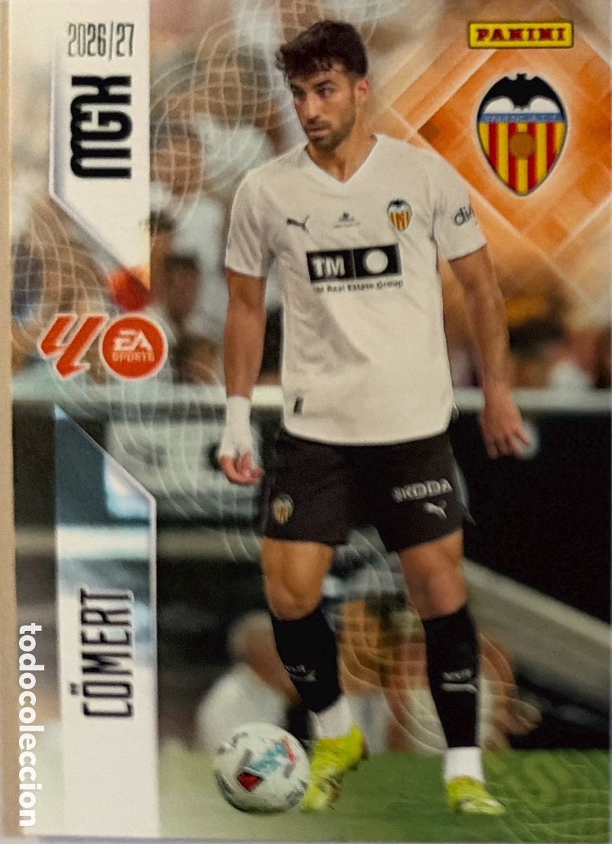 Cromos de f&uacute;tbol: 350 C&ouml;mert (VALENCIA) - MEGACRACKS 2026/27 (PANINI)