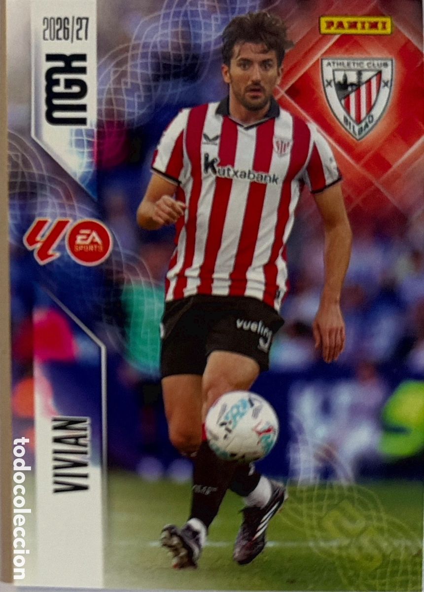 Cromos de Futebol: 41 Vivian (ATHL. BILBAO) - MEGACRACKS 2026/27 (PANINI)