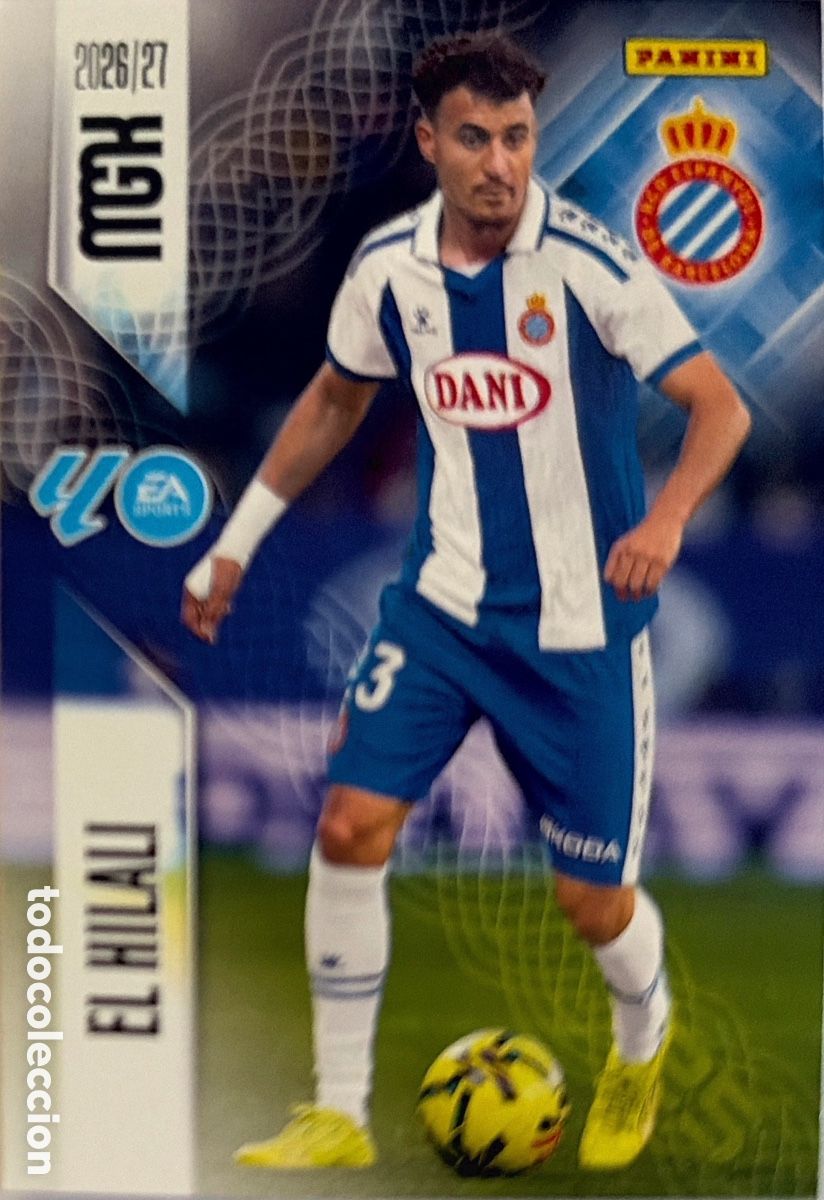 Cromos de Futebol: 166 El Hilali (ESPANYOL) - MEGACRACKS 2026/27 (PANINI)