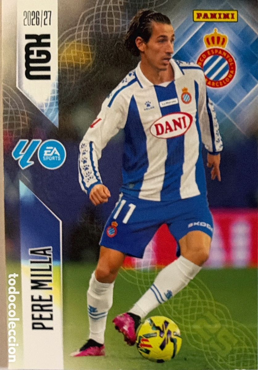 Cromos de Futebol: 180 Pere Milla (ESPANYOL) - MEGACRACKS 2026/27 (PANINI)