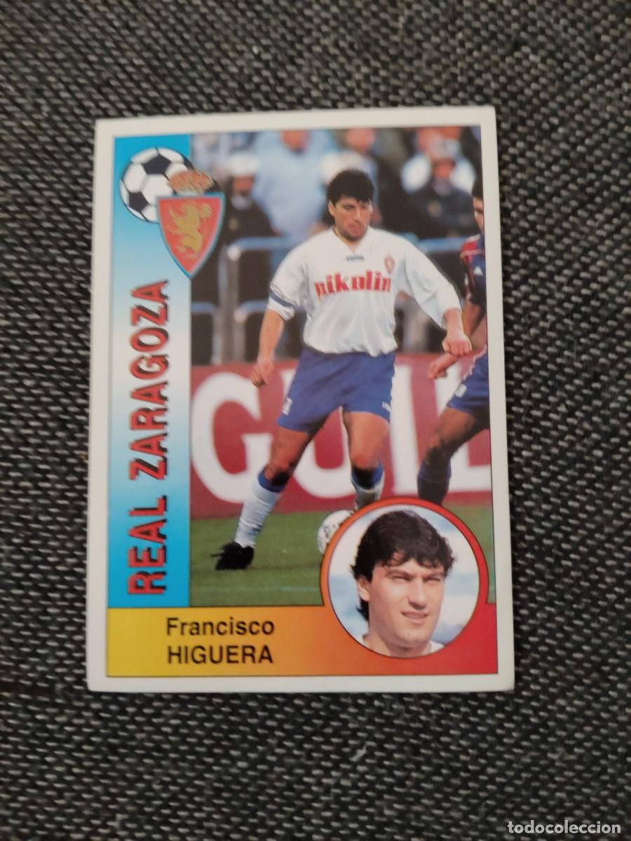 Cromos de f&uacute;tbol: 357 higuera Zaragoza liga Panini 94-95