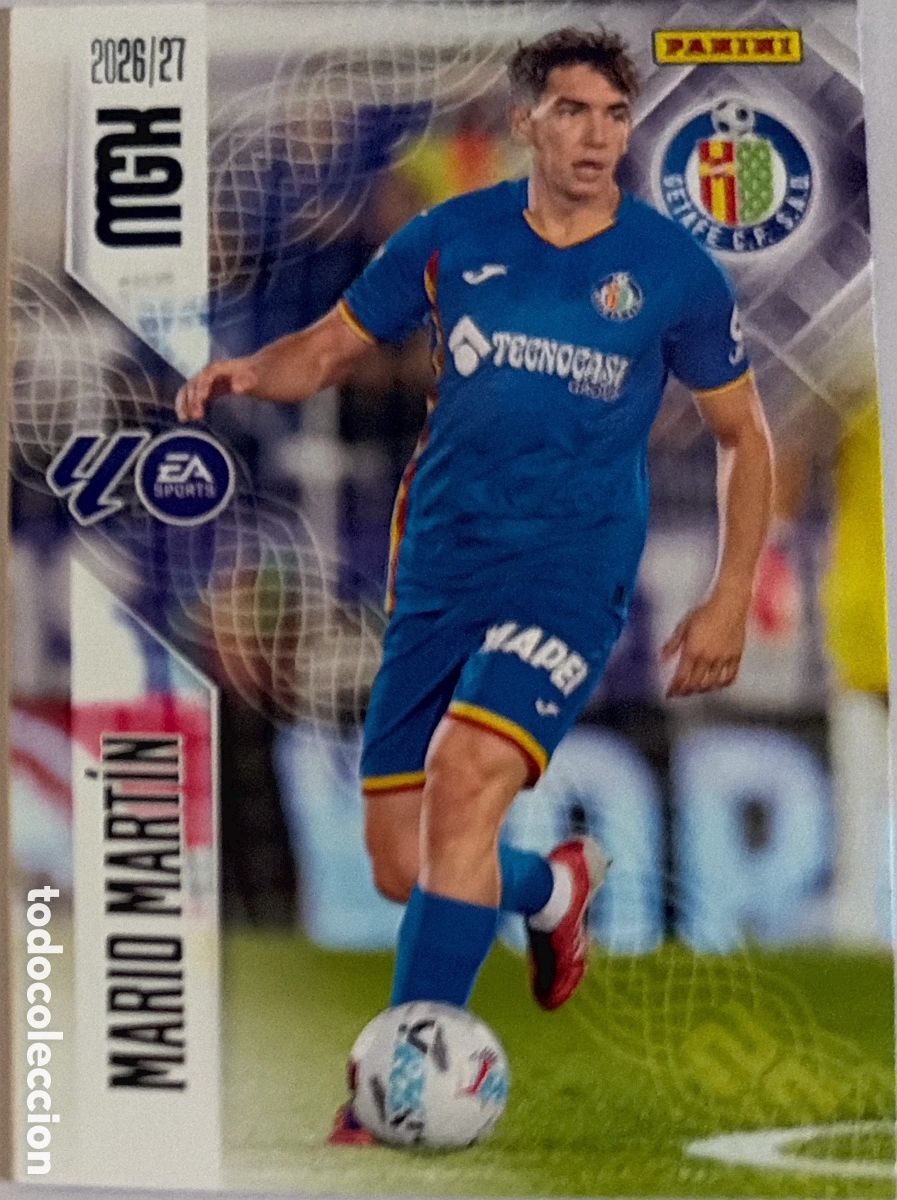 Cromos de f&uacute;tbol: 190 Mario Mart&iacute;n (GETAFE) - MEGACRACKS 2026/27 (PANINI)