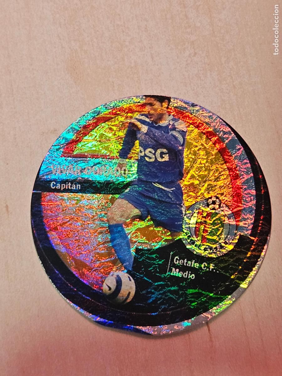 Cromos de f&uacute;tbol: N&ordm; 242 VIVAR DORADO - MUNDICROMO - LAS FICHAS DE LA LIGA 2007 - DANET