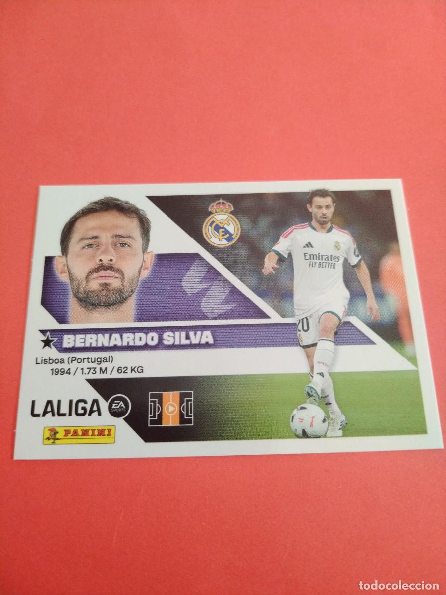 Cromos de f&uacute;tbol: ESTE 2026 2027 FICHAJE N 21 BERNARDO SILVA DEL REAL MADRID