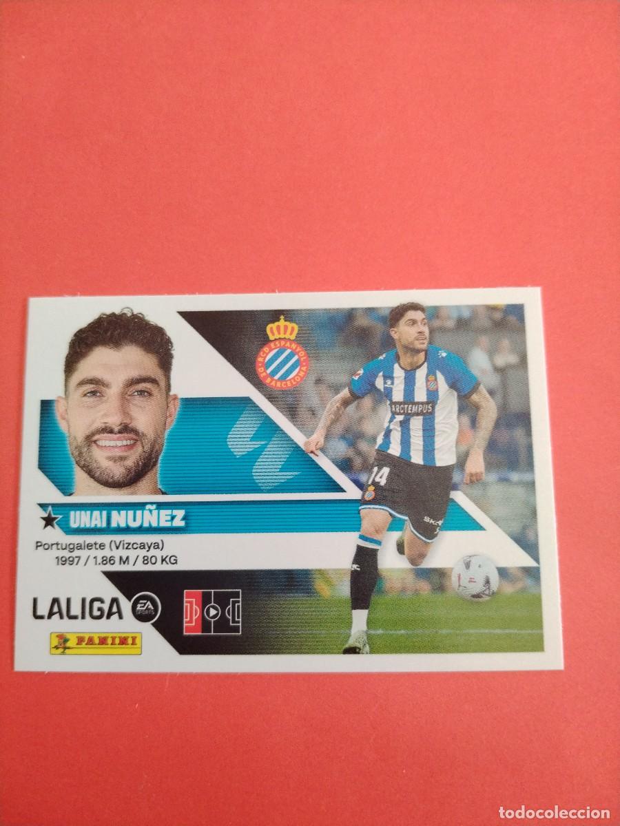 Cromos de f&uacute;tbol: ESTE 2026 2027 FICHAJE N 27 NU&Ntilde;EZ DEL ESPA&Ntilde;OL