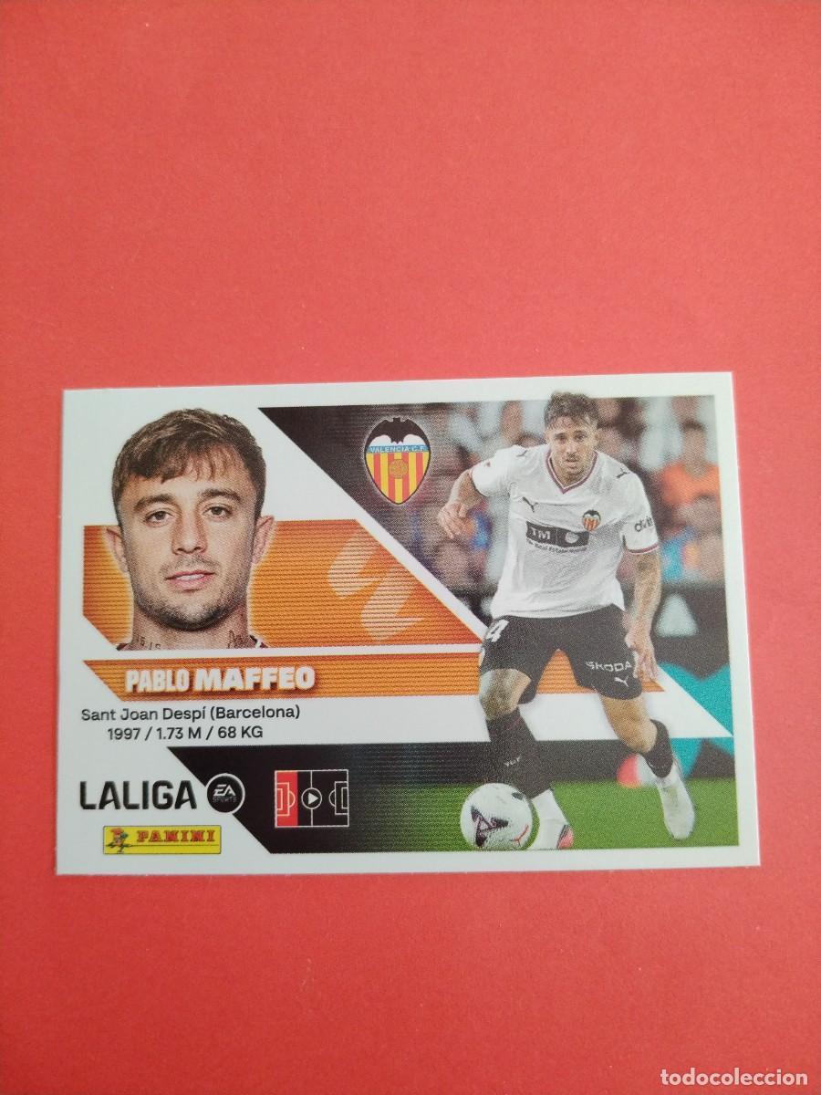 Cromos de f&uacute;tbol: ESTE 2026 2027 FICHAJE N 28 MAFFEO DEL VALENCIA