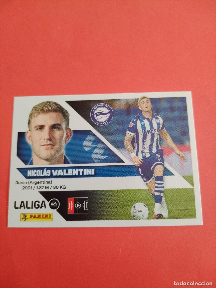 Cromos de f&uacute;tbol: ESTE 2026 2027 FICHAJE N 30 VALENTIN DEL ALAVES